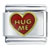 Hug Me Heart Red Italian Charm