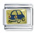 Blue Car Italian Charm