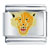 Angry Tiger Face Italian Charm