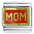 Red Mom Italian Charm