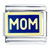 Mom In Blue Italian Charm
