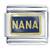 Navy Blue Nana Italian Charm