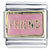 Pink Friendship Italian Charms