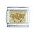 Hang Loose Orange Brown Italian Charm