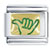 Hang Loose Green Italian Charm