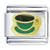 Coffee Cup Green Italian Charm