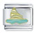 Sailboat White Italian Charm