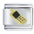 Cell Phone Black Italian Charm