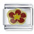 Plumeria Flower Red Italian Charm