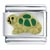 Green Golden Turtle Italian Charm