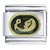 Virgo Black Italian Charm