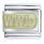Wwjd White Italian Charm