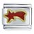 Red Shooting Star Italian Charm