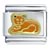 Cat Orange Italian Charm