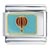 Hot Air Balloon Red Italian Charm