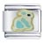 Bunny Aqua Italian Charm