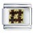 January Four Birthstone Studded Italian Charm
