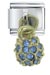 September Sapphire Color Ball Italian Charm