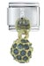 December Blue Zircon Color Ball Italian Charm