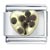 January Garnet Color Heart Italian Charm