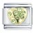 August Nirthstone Golden Heart Italian Charm