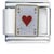 Ace Of Hearts Italian Charm