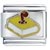 Red Bookworm Italian Charm