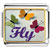 Butterfly Fly Photo Italian Charm