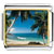 Tropical Beach Scene Charm Photo Italian Charm