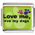 Love Me Love My Dogs Charm