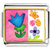 Flowers With Butterfly And Easter Eggs Photo Italian Charm
