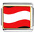 Austria Flag Charm Photo Italian Charm