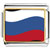 Russia Flag Charm Photo Italian Charm
