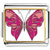 Shades Of Pink Butterfly Photo Italian Charm