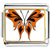 Orange And Black Butterfly Photo Italian Charm
