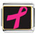 Orchid Ribbon Awareness Photo Italian Charm