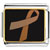 Copper Ribbon Awareness Photo Italian Charm