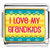 I Love My Grandkids Photo Charm Photo Italian Charm