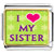 I Heart My Sister Photo Photo Italian Charm