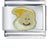 Gold Dwarf Happy Licensed Italian Charm
