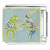 Alice In Wonderland Fish & Frog Footmen Licensed Italian Charm