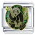 Endangered Panda Bear X2 Italian Charm