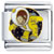Curious George Space Monkey Licensed Italian Charm
