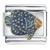 Butterfly Fish Navy Italian Charm