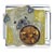 Pug November Topaz Color X2 Italian Charm