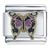 Monarch Butterfly Pink X2 Italian Charm