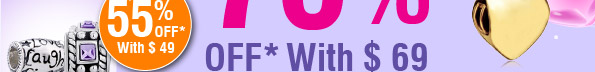 In the Name of Love- Up to 70% Off w/$69+ 55% Off w/$49+35% Off w/$29