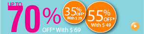 Up to 70% Off Any Jewelry Throughout the Store